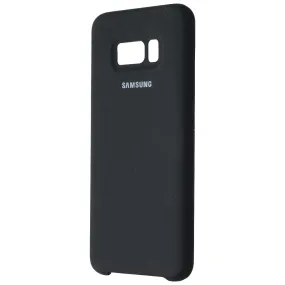 Samsung Silicone Cover Case for Samsung Galaxy S8 Plus - Black