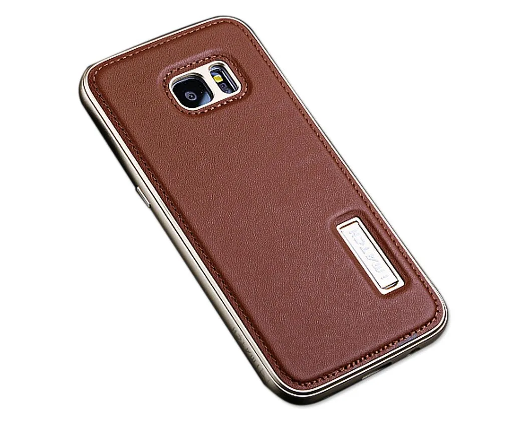 Seam Series Samsung Galaxy S7 Edge Genuine Leather Case