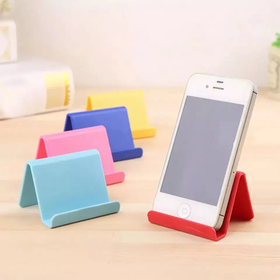 Set of 4 Colorful Phone Stand, Mobile Phone Holder, Mini Portable Holder