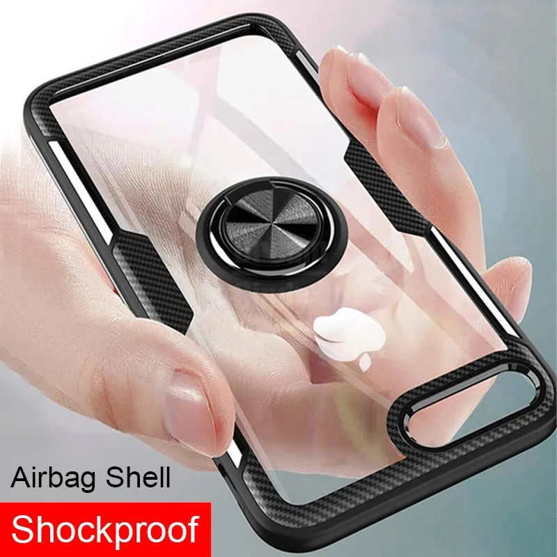 Silicone Holder Ring Case - IPhone