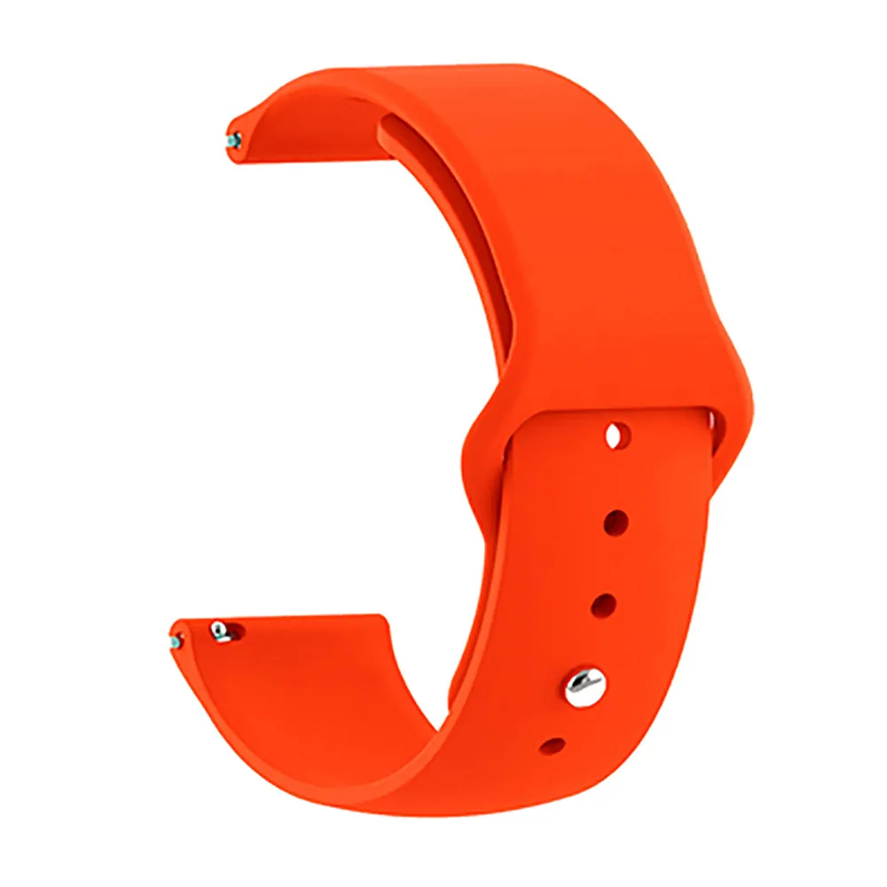 Silicone Strap for Amazfit Bip/Lite/GTS/MINI/GTR 42mm -Spicy Orange