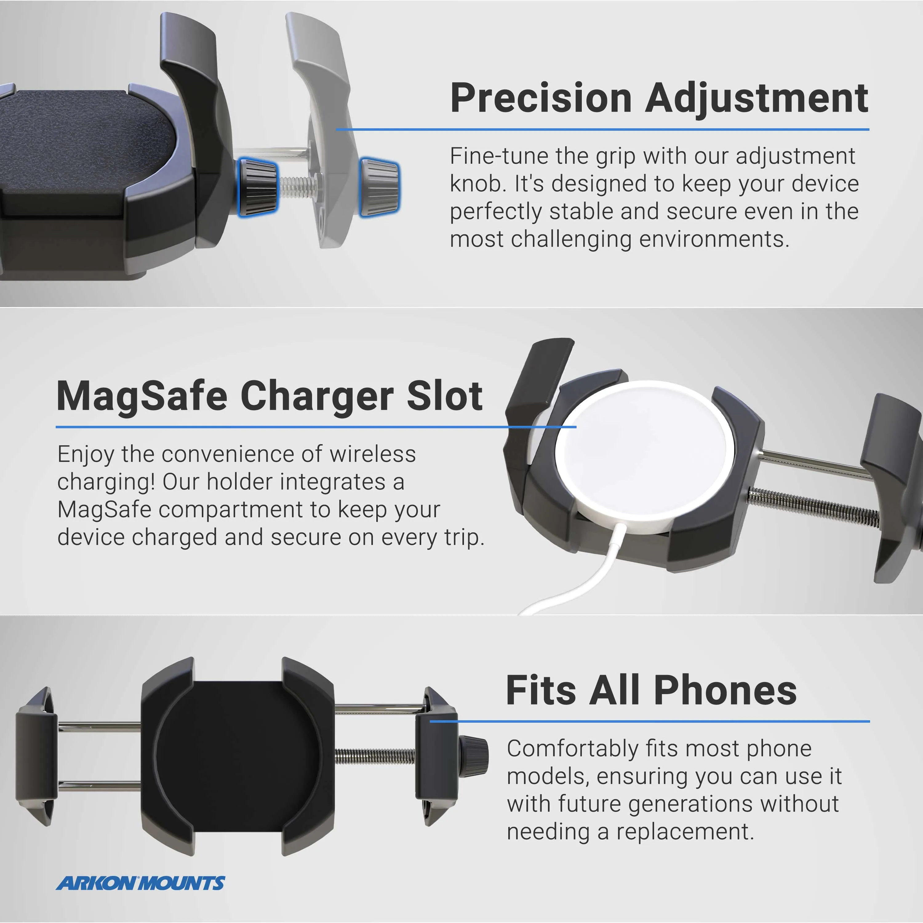 SkyHold™ Windshield Suction Phone Mount