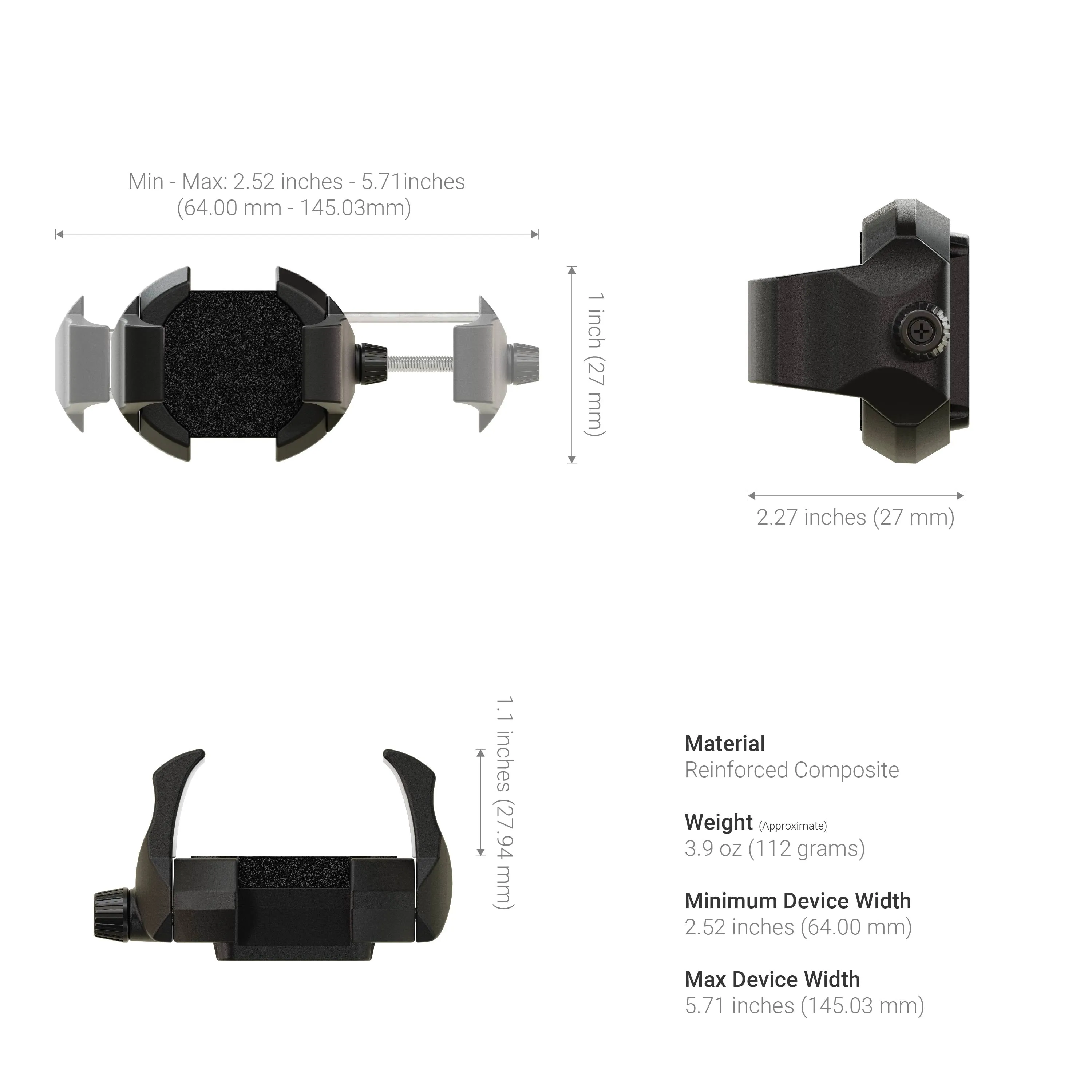 SkyHold™ Yoke Phone Mount