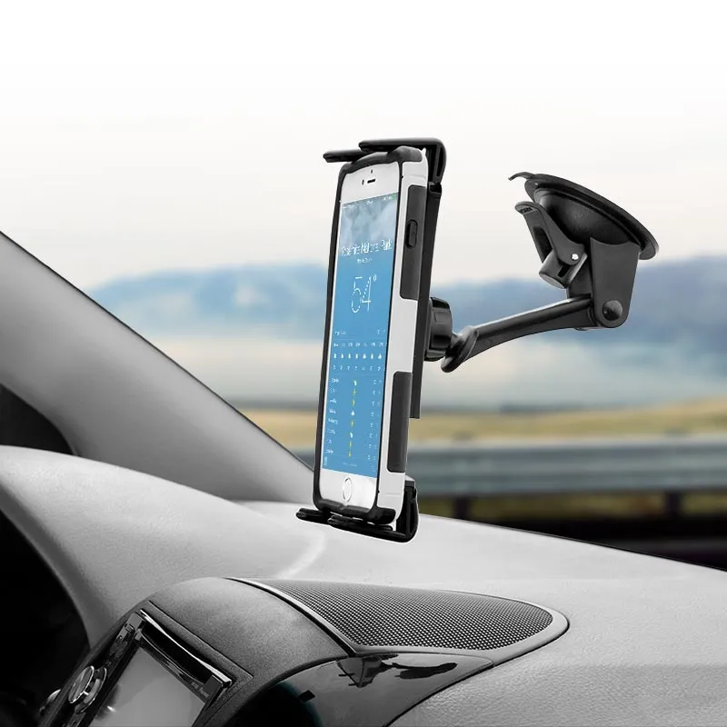 Slim-Grip® Ultra Sticky Suction Windshield or Dash Phone Car Mount for iPhone, Galaxy, Note, iPad and more