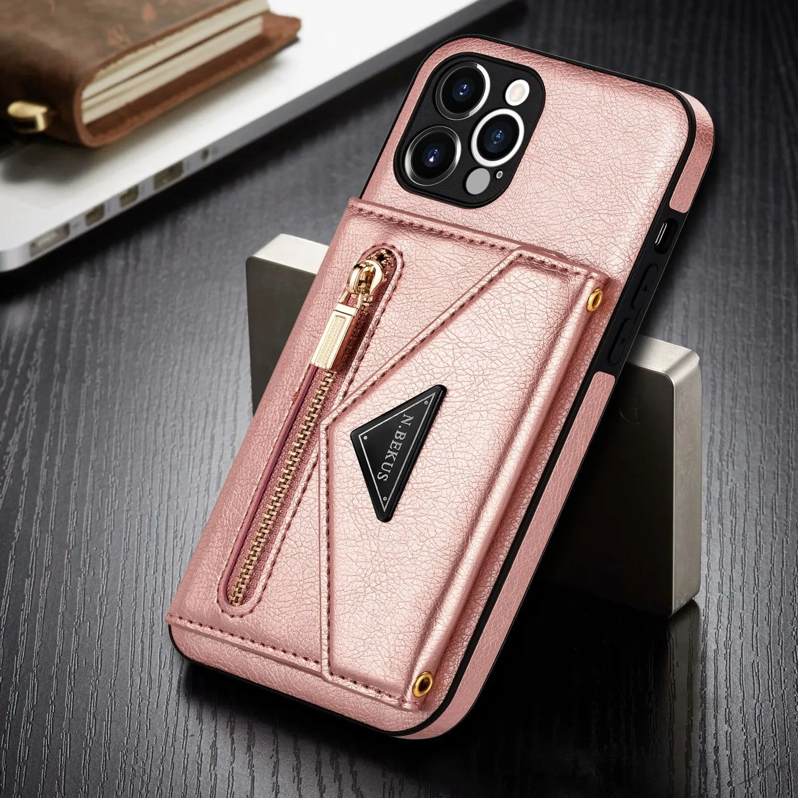 Smart Carry iPhone Card Holder Wallet Cover Case