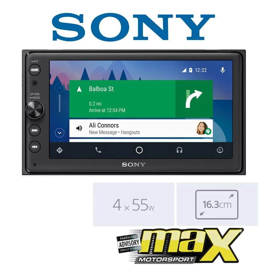 Sony XAV-AX100 - 6.4 Inch Double Din DVD Media Receiver