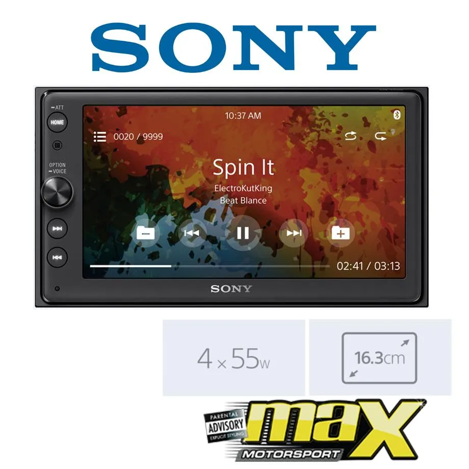 Sony XAV-AX100 - 6.4 Inch Double Din DVD Media Receiver