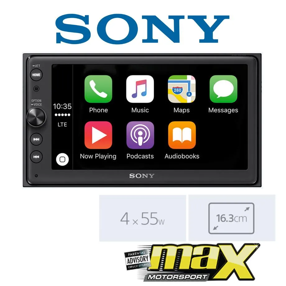 Sony XAV-AX100 - 6.4 Inch Double Din DVD Media Receiver