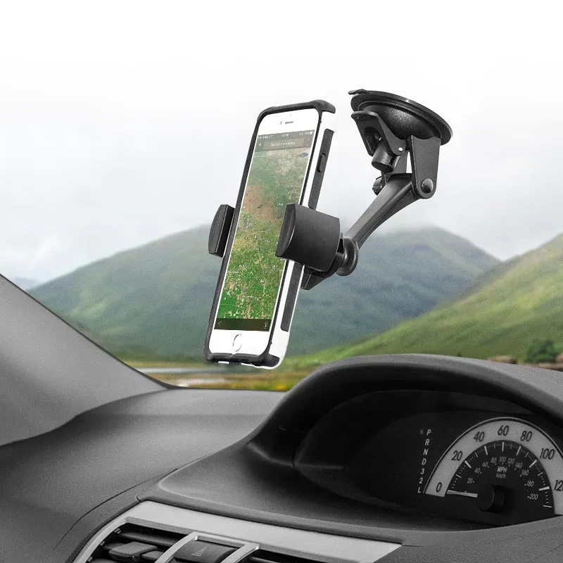 Sticky Suction Mount with RoadVise® Phone Holder