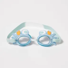 SUNNYLiFE Blue Color Mini Swim Goggles For Kids Sonny The Sea Creature