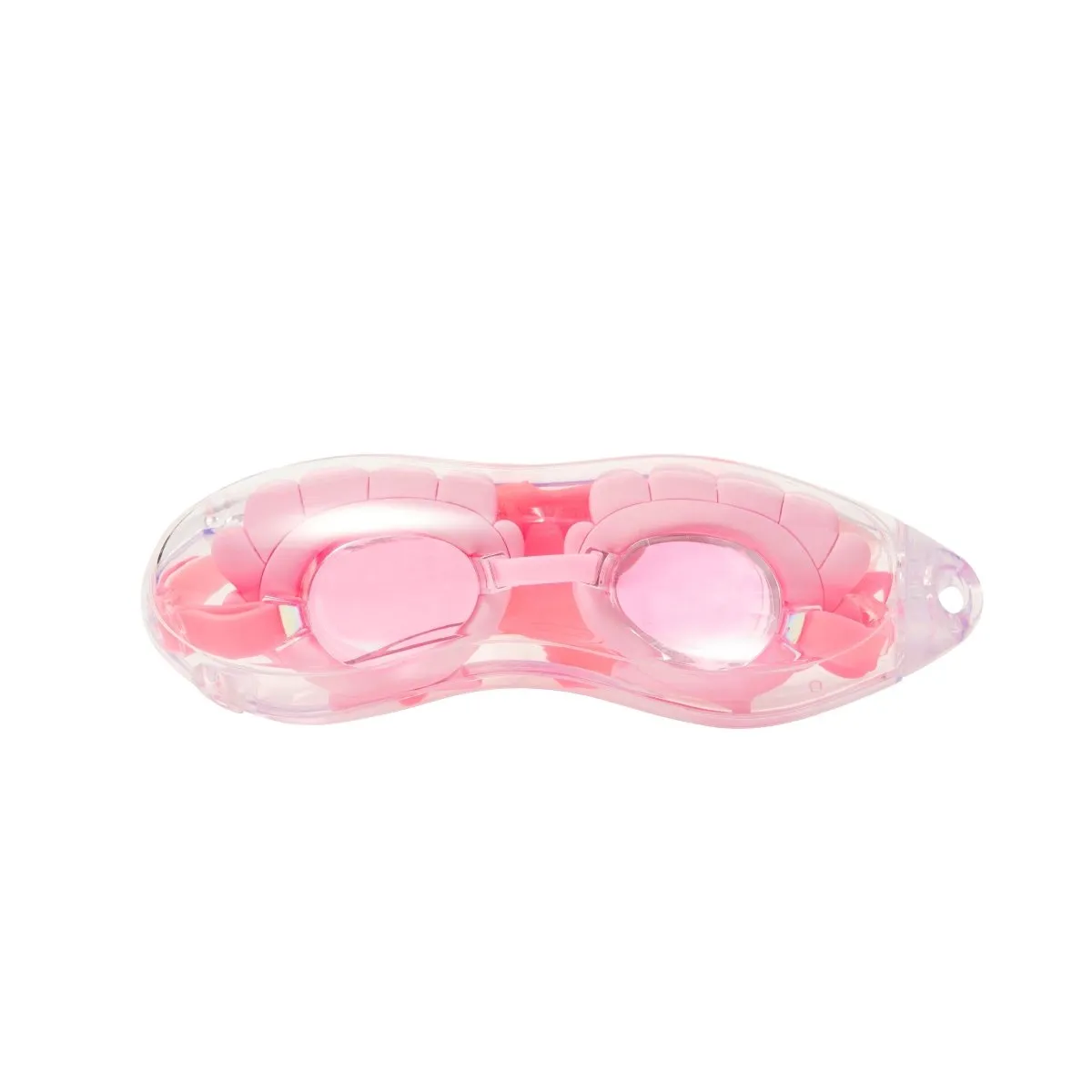 SUNNYLiFE Melody the Mermaid Mini Swim Goggles Neon Strawberry