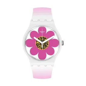 Swatch FLOWER HOUR Watch SO32M104