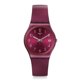 Swatch Redbaya Date Watch