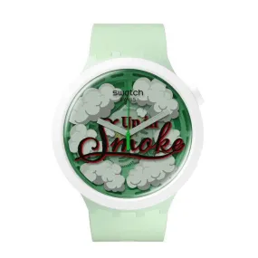 Swatch UP IN SMOKE Watch SB03Z103