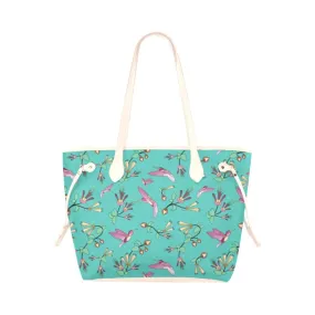 Swift Pastel Clover Canvas Tote Bag