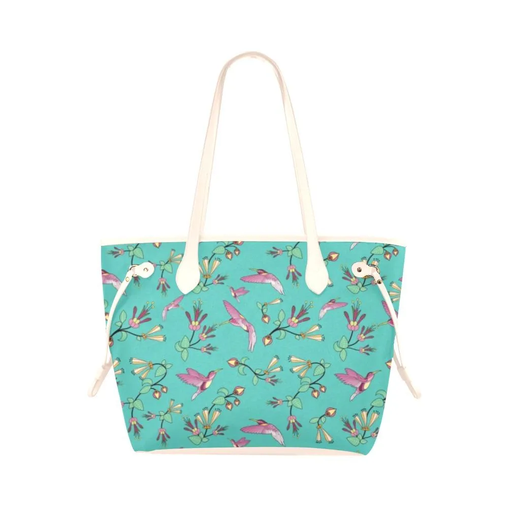 Swift Pastel Clover Canvas Tote Bag