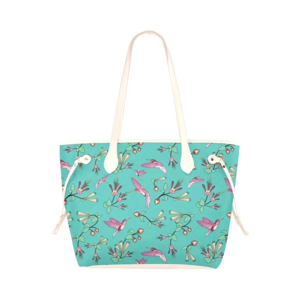 Swift Pastel Clover Canvas Tote Bag