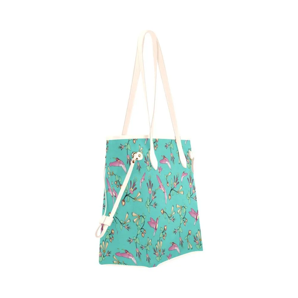 Swift Pastel Clover Canvas Tote Bag