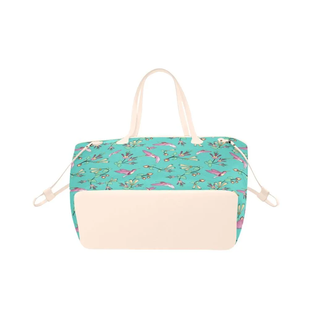 Swift Pastel Clover Canvas Tote Bag