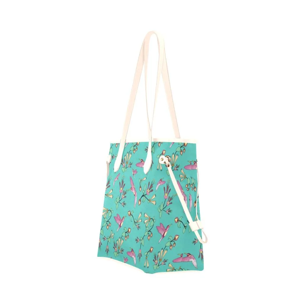 Swift Pastel Clover Canvas Tote Bag