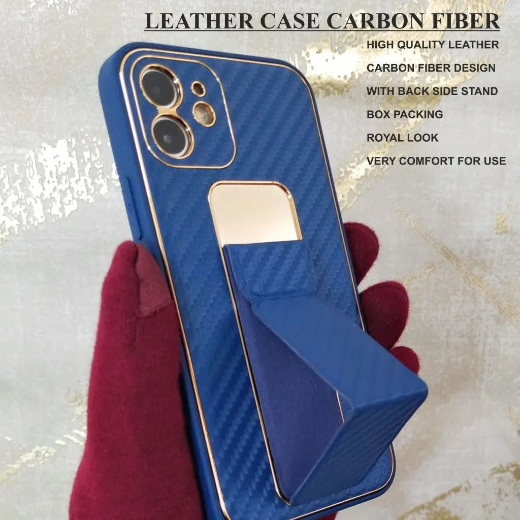 Texture Leather Hard Case For Redmi