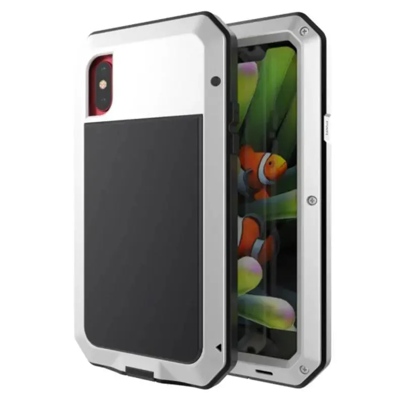 Titan Heavy Duty Metal iPhone Case For X, SE, 11, 12 & 13 Series