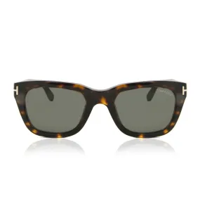 Tom Ford Men's Grey Green Square Sunglasses