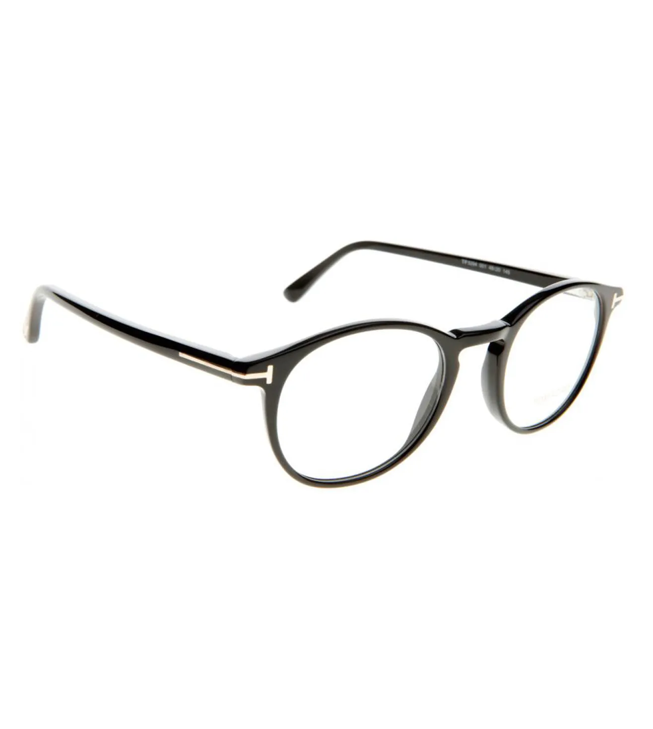 Tom Ford Unisex Black Round Optical Frame