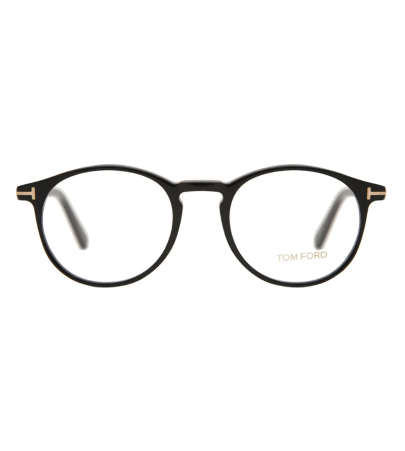 Tom Ford Unisex Black Round Optical Frame