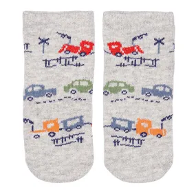 Toshi Organic Baby Socks Broom Broom