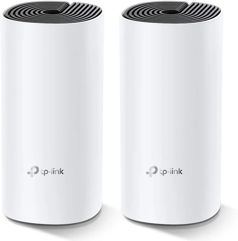 TP-Link Deco M4 Whole Home Mesh Wi-Fi System, Seamless and Speedy Up To 2800 Sq ft coverage, Work with Amazon Echo/Alexa, Router and Wi-Fi Booster Replacement, Parent Control, Pack of 2