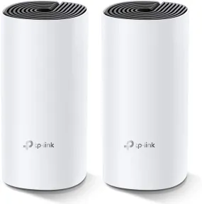 TP-Link Deco M4 Whole Home Mesh Wi-Fi System, Seamless and Speedy Up To 2800 Sq ft coverage, Work with Amazon Echo/Alexa, Router and Wi-Fi Booster Replacement, Parent Control, Pack of 2