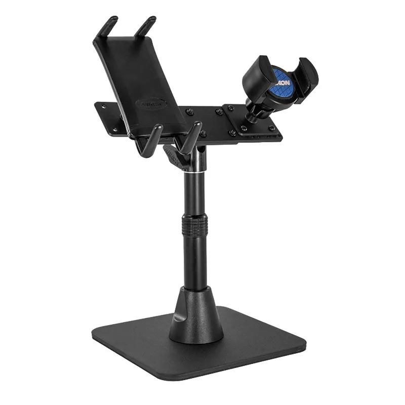 TW Broadcaster Combo Stand - Side-by-Side Live Streaming with Slim-Grip® Ultra and RoadVise® Phone Holder