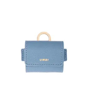 UMBI Personalized Leather AirPods Bag - Blue