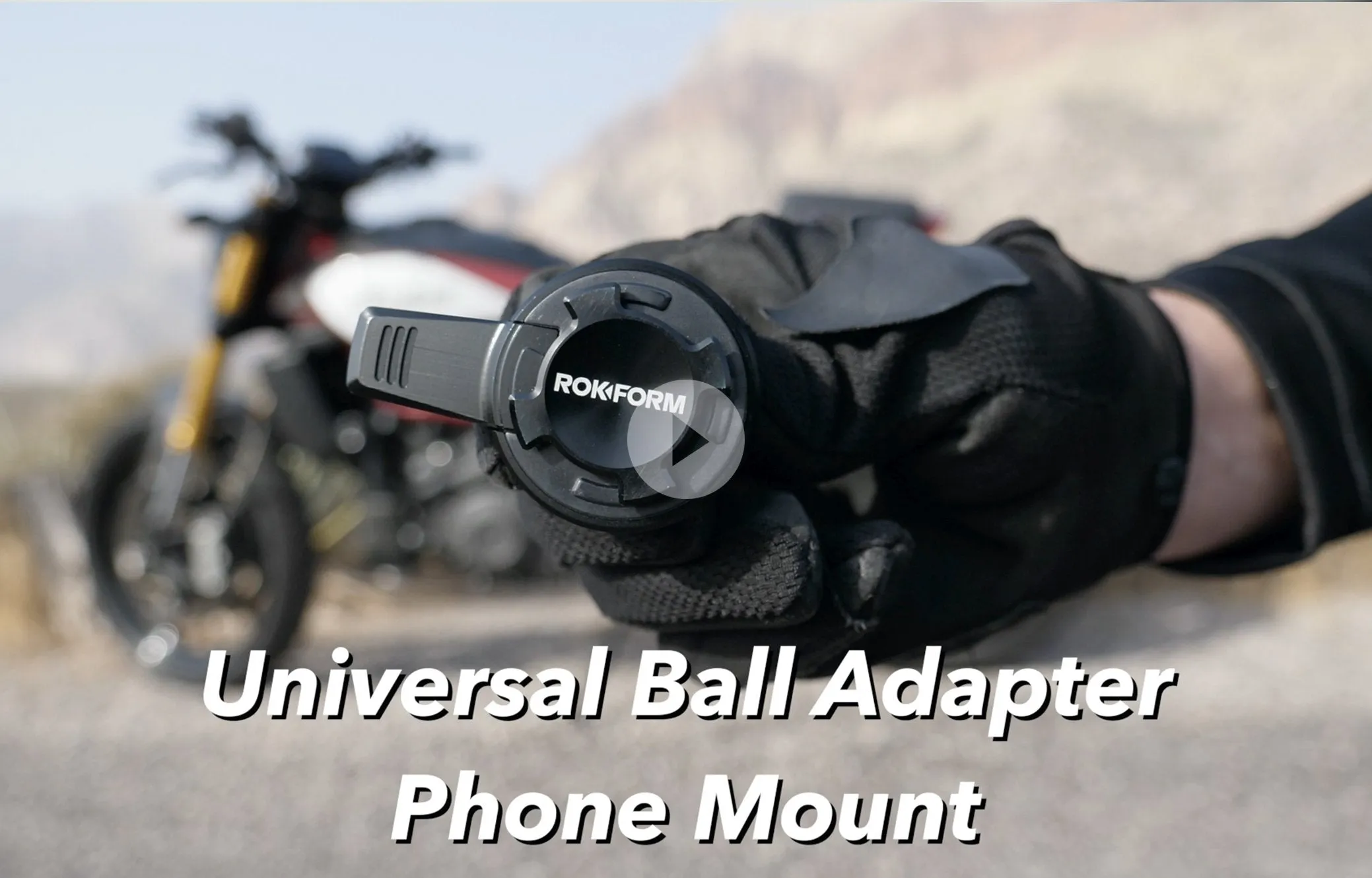 Universal Ball Mount Phone Holder Adapter