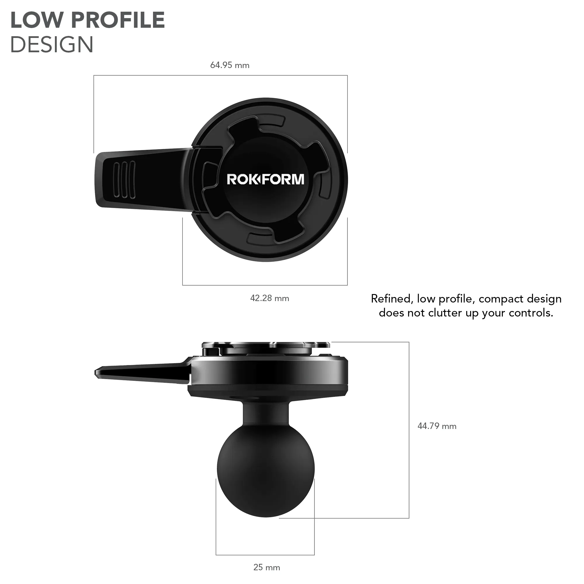 Universal Ball Mount Phone Holder Adapter