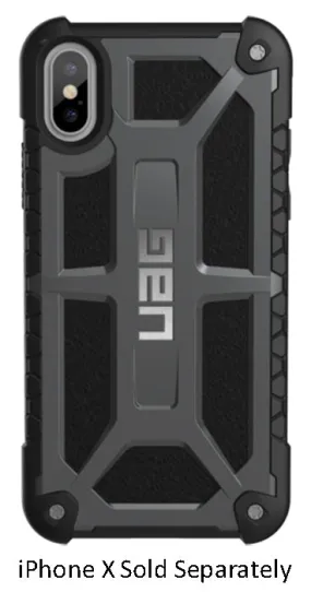 Urban Armor Gear Graphite Monarch Series iPhone X Case - IPHXMGR