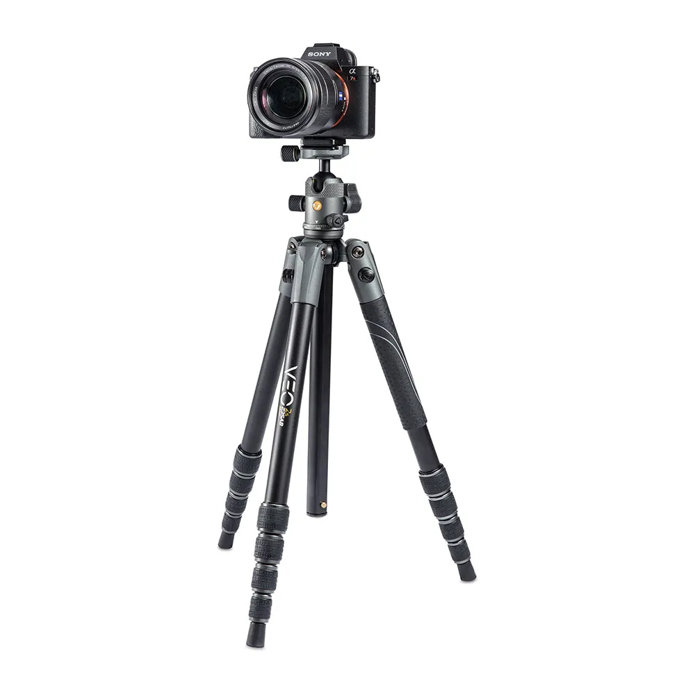 VEO 2S 235AB Aluminum Travel Tripod/Monopod with Ball Head - Rated at 13.2lbs/6kg