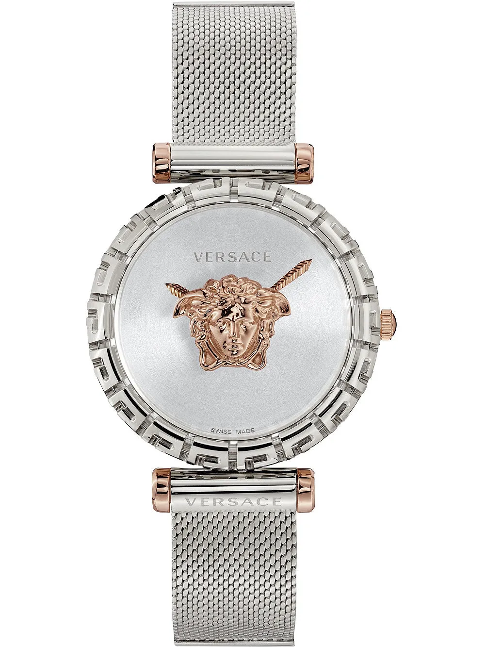 Versace Ladies Watch Palazzo Empire 37mm Silver Milanese Bracelet VEDV00419