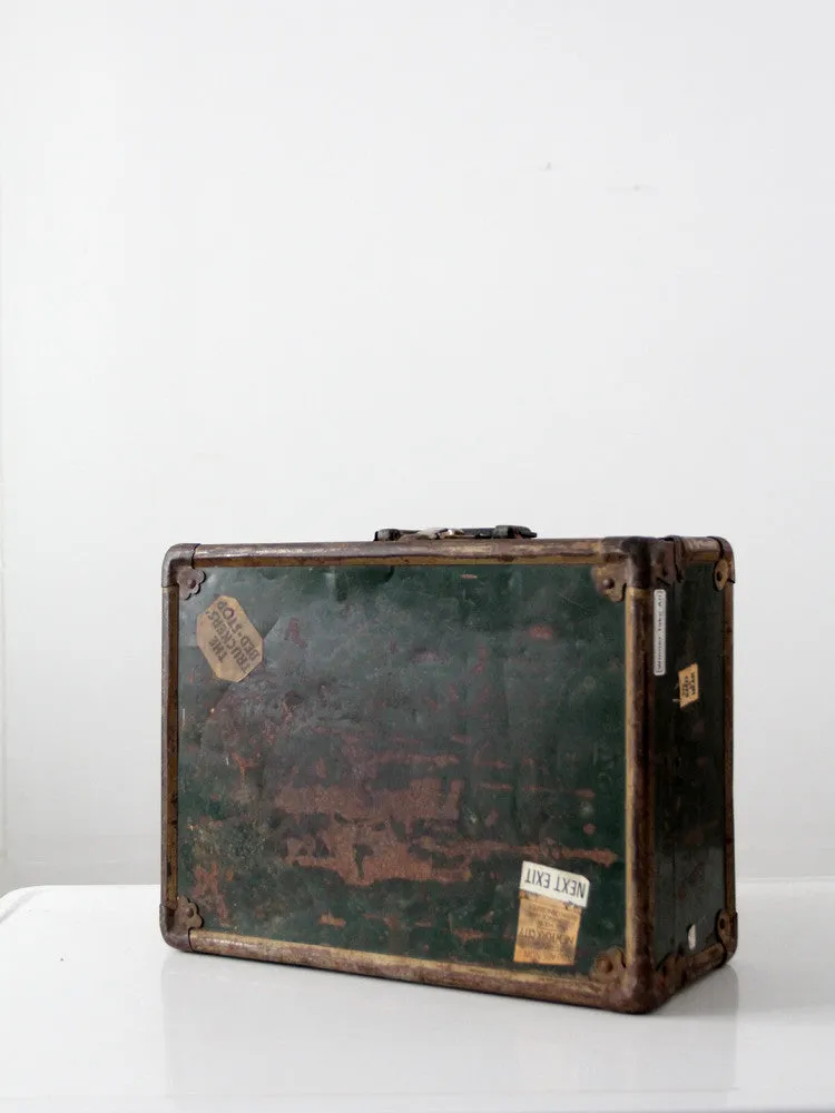 vintage metal travel case