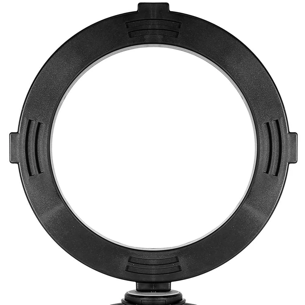 Vivitar 8 Inch LED Ring Light Dimmable Lamp for Iphone Smartphone with Tripod Mount Stand