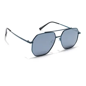 Wayfarer Sunglasses (Black Lens | Blue Frame - PMG6099)