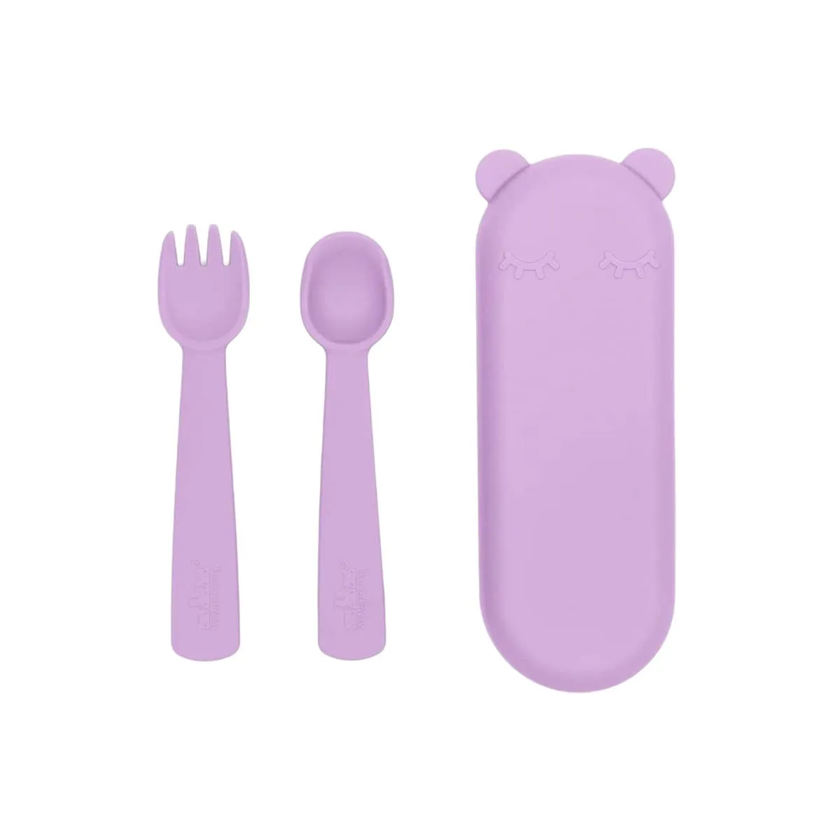 We Might Be Tiny Silicone Feedie Fork & Spoon Set