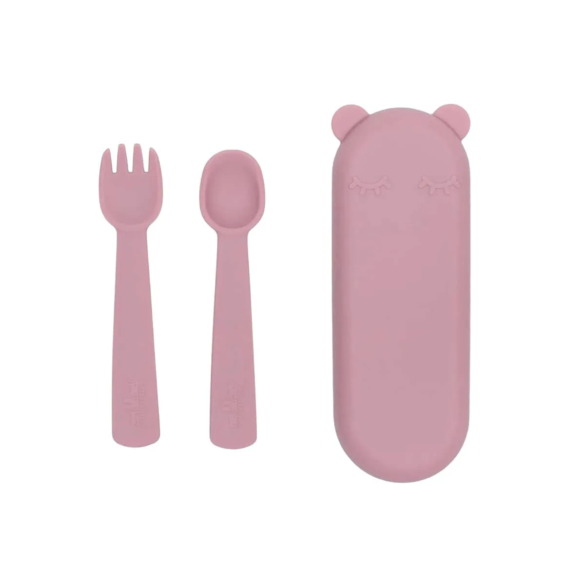 We Might Be Tiny Silicone Feedie Fork & Spoon Set