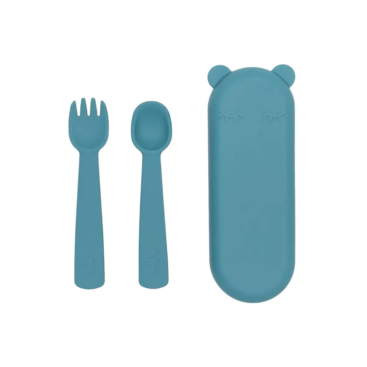 We Might Be Tiny Silicone Feedie Fork & Spoon Set