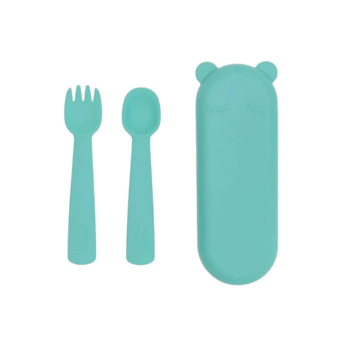 We Might Be Tiny Silicone Feedie Fork & Spoon Set