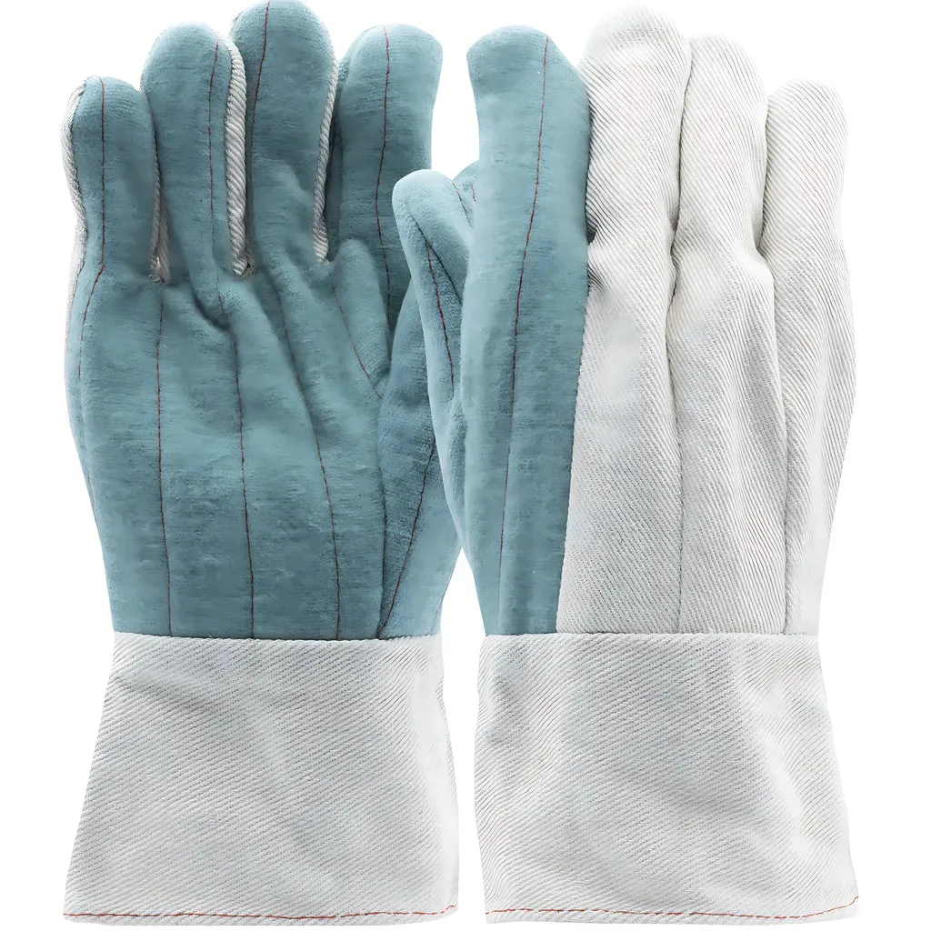 West Chester BG42SWSJI Regular Weight Hot Mill Glove with Band Top Cuff - 24 oz.