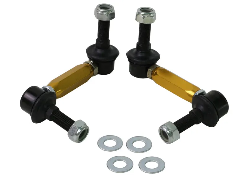 Whiteline Sway Bar End Link Assembly Mitsubishi Pajero (2000-2022) [100-125mm/ 12mm Ball Stud] Rear - KLC198