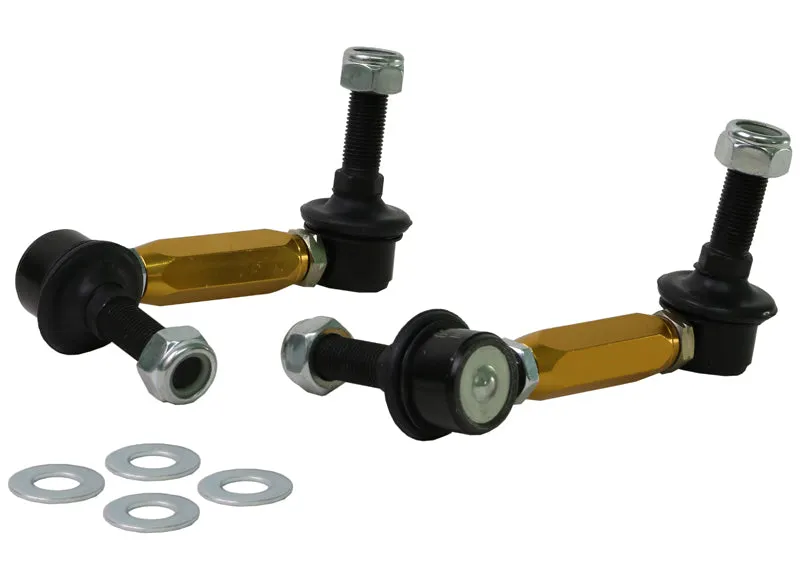 Whiteline Sway Bar End Link Assembly Mitsubishi Pajero (2000-2022) [100-125mm/ 12mm Ball Stud] Rear - KLC198