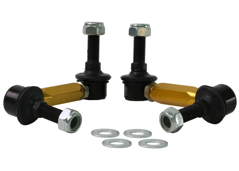 Whiteline Sway Bar End Link Assembly Mitsubishi Pajero (2000-2022) [100-125mm/ 12mm Ball Stud] Rear - KLC198